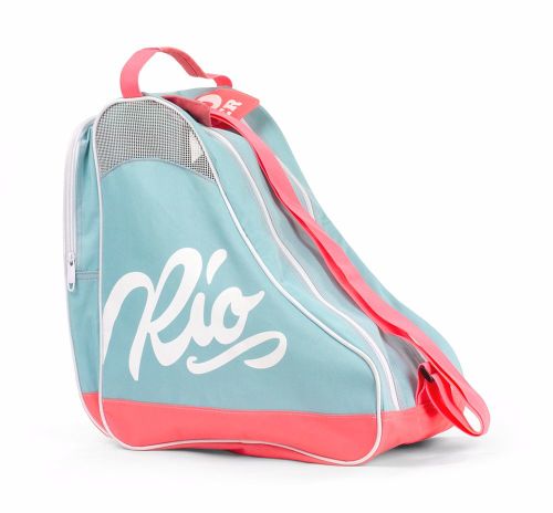 Rio Roller Script Skate Carry Bag Blue-Pink