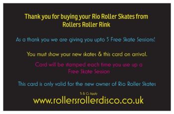 Rio Free Skate rear