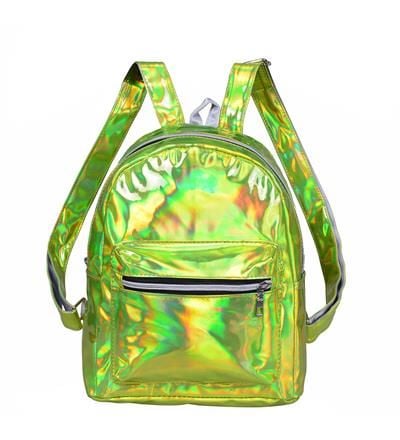 Holographic Backpack - Green