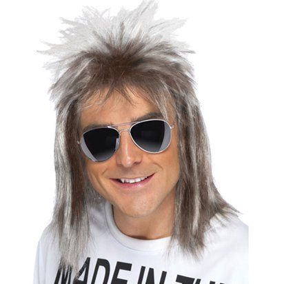 1980's Celebrity Mullet Wig