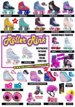 Rinkside Skate Shop Roller Skates List 2020