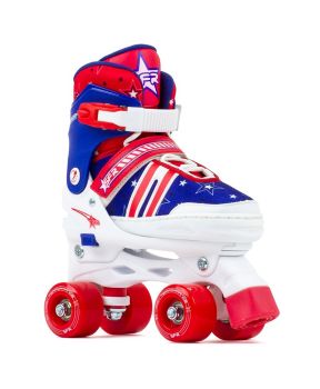 SFR Spectra Adjustable Child's Roller Skates - Blue/Red