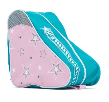 SFR Roller Skates Carry Bag - Pink/Green Star