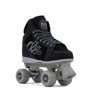 Rio Roller Lumina Quad Skates - Black Grey
