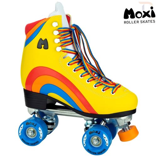 Moxi Rainbow Rider Quad Roller Skates - Black