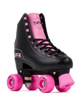 SFR Figure Quad Skates - Black/Pink