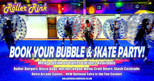Bubble and Skate Party Cornwall 2022
