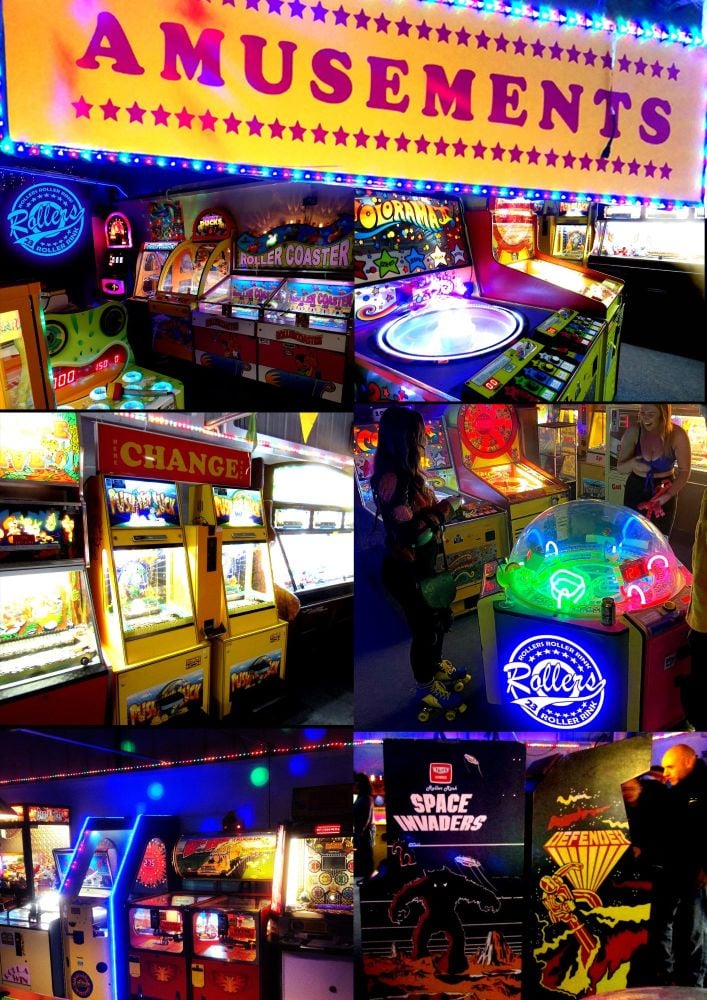 Retro Arcade and Roller Disco Diner 23