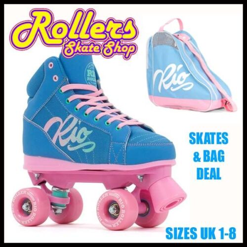Rio Roller Milkshake Cotton Candy Roller Skates & Bag Deal