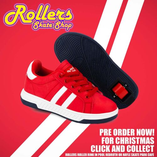 BREEZY ROLLERS AURORA - RED / WHITE