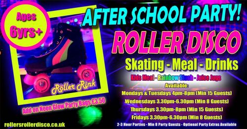 Roller Disco Kids Party SMD Ages 6yrs+