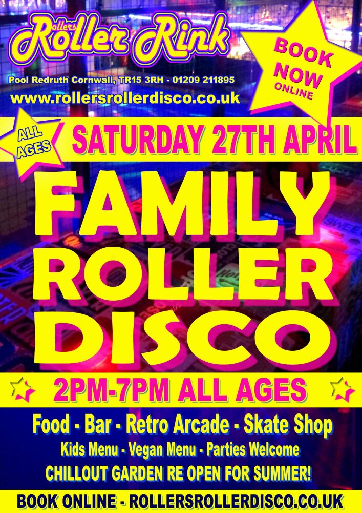 Saturday 27th April Family Roller Disco