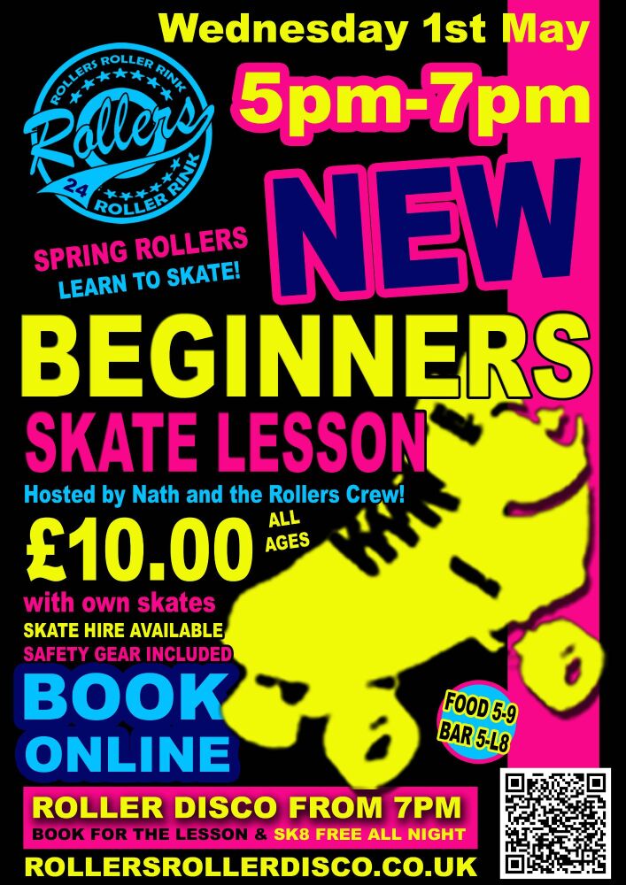 Skate Skills Roller Skate Lesson at the Rink Cornwall 1st May