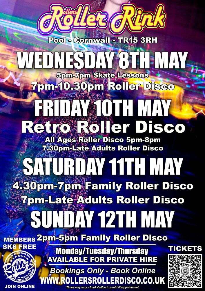 May 8th-12th Roller Discos Cornwall 24