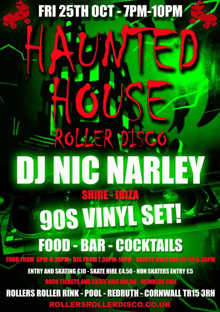 Haunted House Roller Disco - Dj Narley