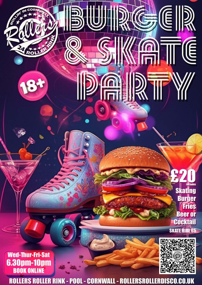 Burger and Skate Party 25