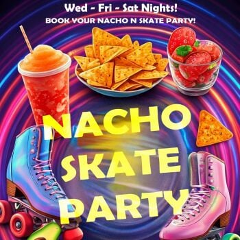 Nacho & Skate Roller Disco Party