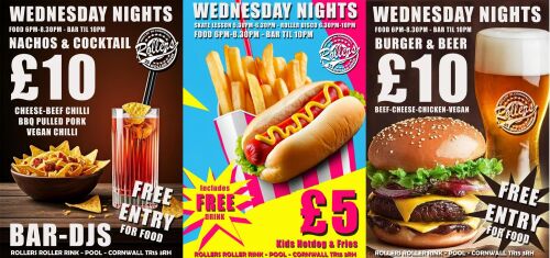 Meal Deals on Wednesday Nights