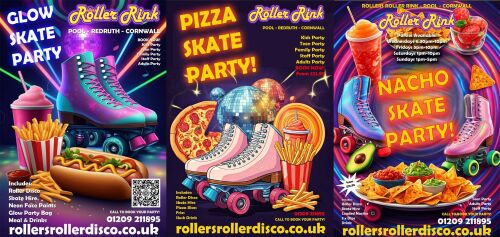 Roller Disco Parties x3