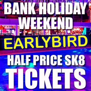 Earlybird Tickets here - BANK HOLIDAY