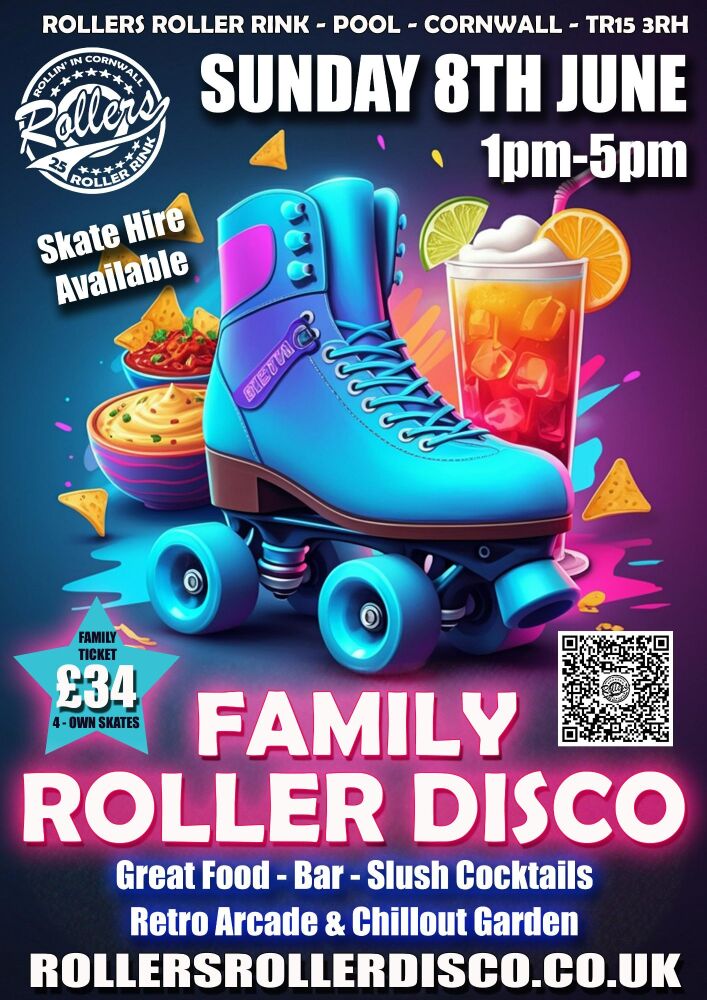 Sunday 8th June Family Roller Disco