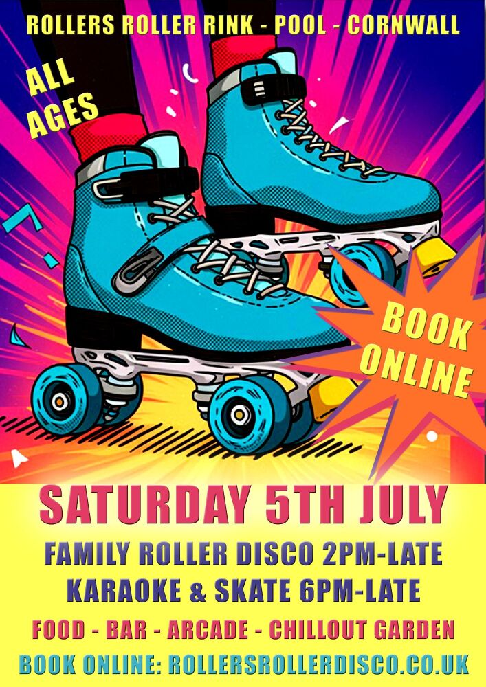 Roller Disco &amp; Karaoke Saturday 5th July