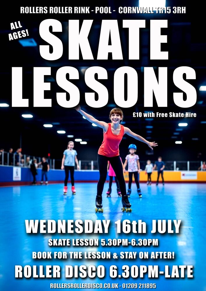 Skate Lessons July 16th July