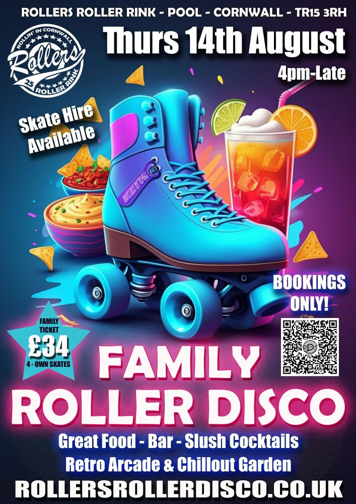 Thursday 14th August Family Roller Disco