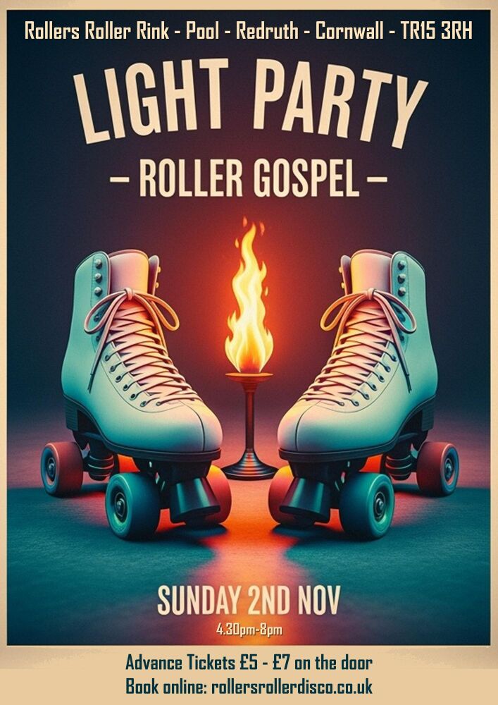 Sunday 21st September - Roller Disco Gospel Night