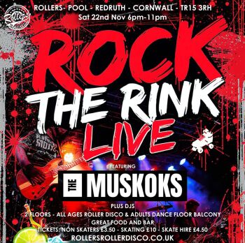 Rock the Rink! Live Band The Muskoks & Guest Djs