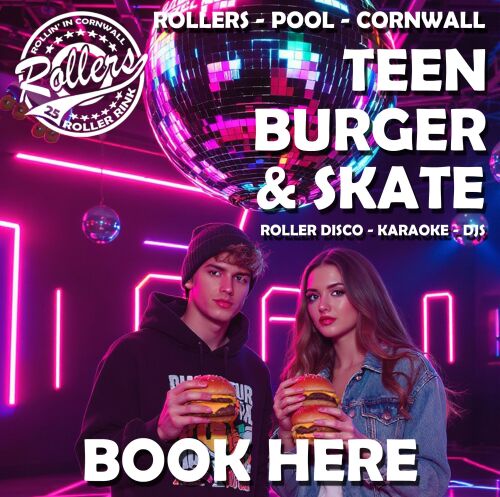 Teen Burger and Skate - Roller Disco,  Meal & Drink 13+