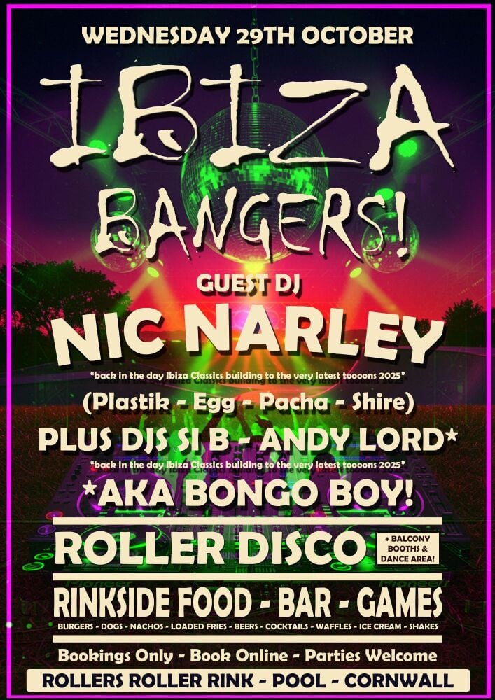 Ibiza Classics Roller Disco Wed 29th Oct Ibiza Classics Roller Disco Wed 29th Oct
