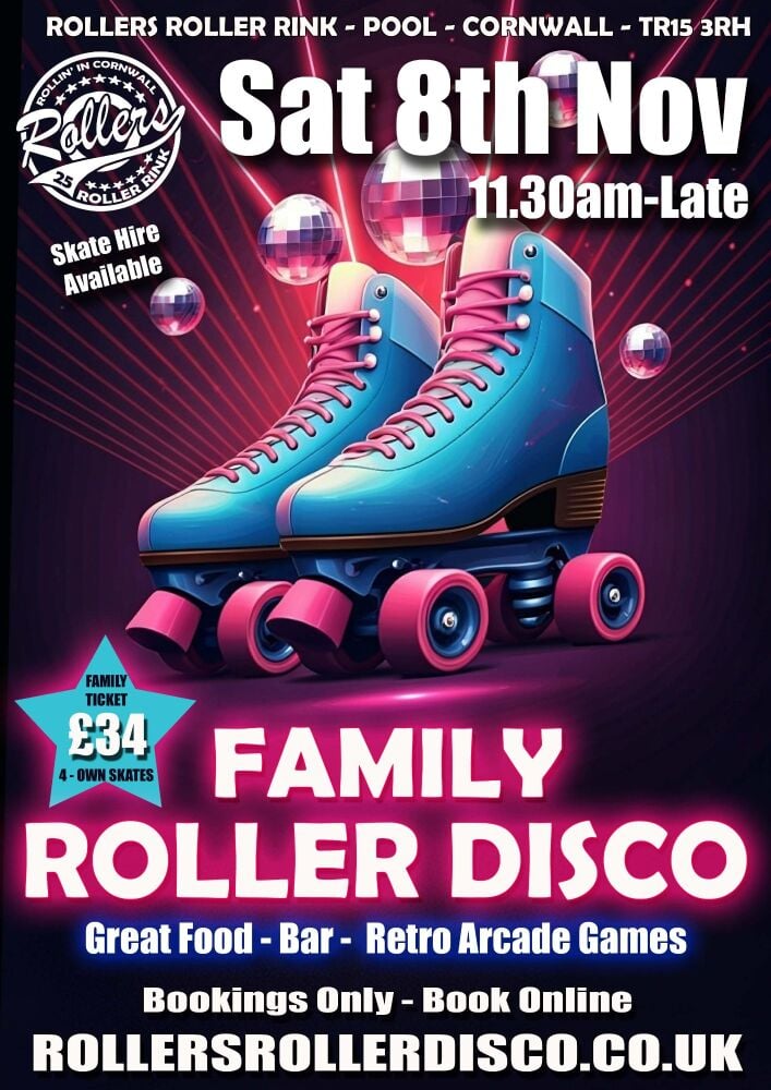 Family Roller Disco Sat 8th Nov Family Roller Disco Sat 8th Nov