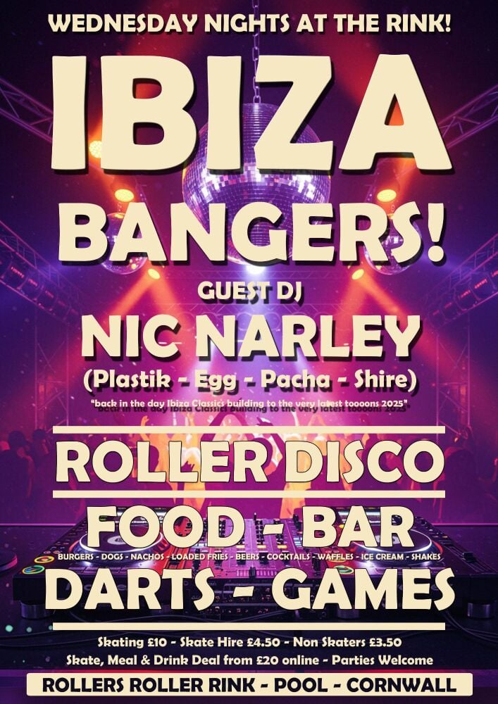 Ibiza Bangers Roller Disco Wednesdays Ibiza Bangers Roller Disco Wednesdays