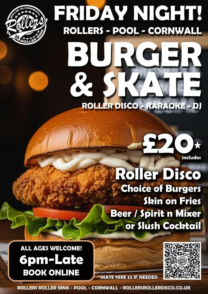 Burger and Skate Friday Night Burger and Skate Friday Night