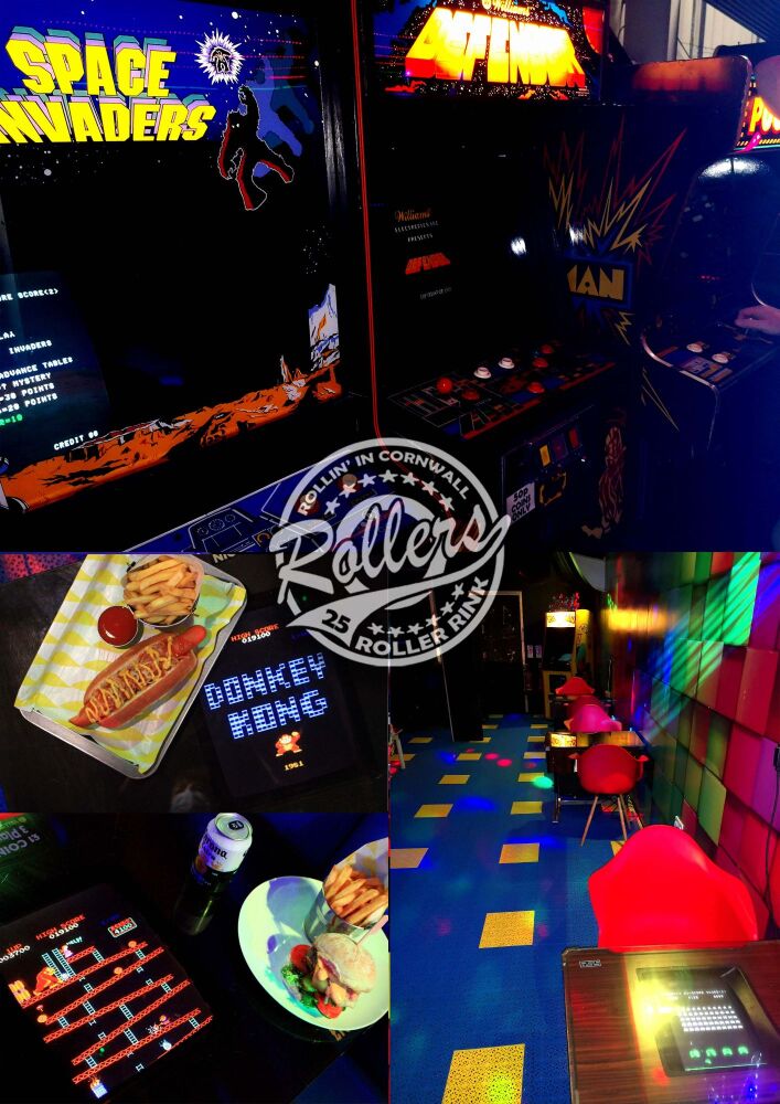 Classic Video Arcade Games at the Rink - Cornwall