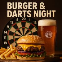 Burger and Darts Night