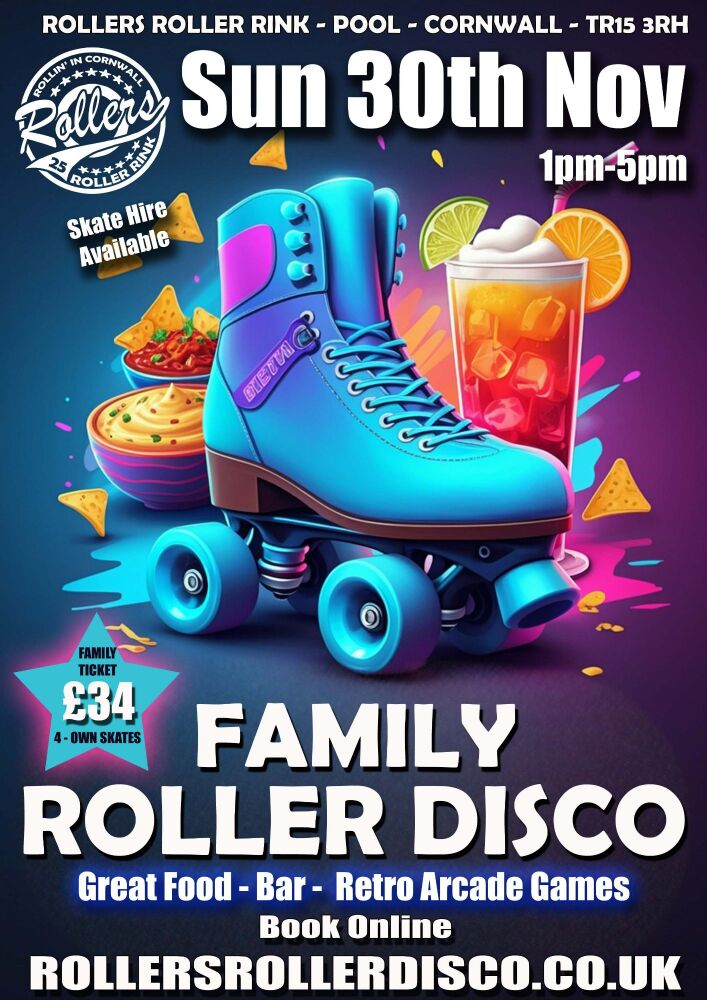Sunday Family Roller Disco 30th Nov