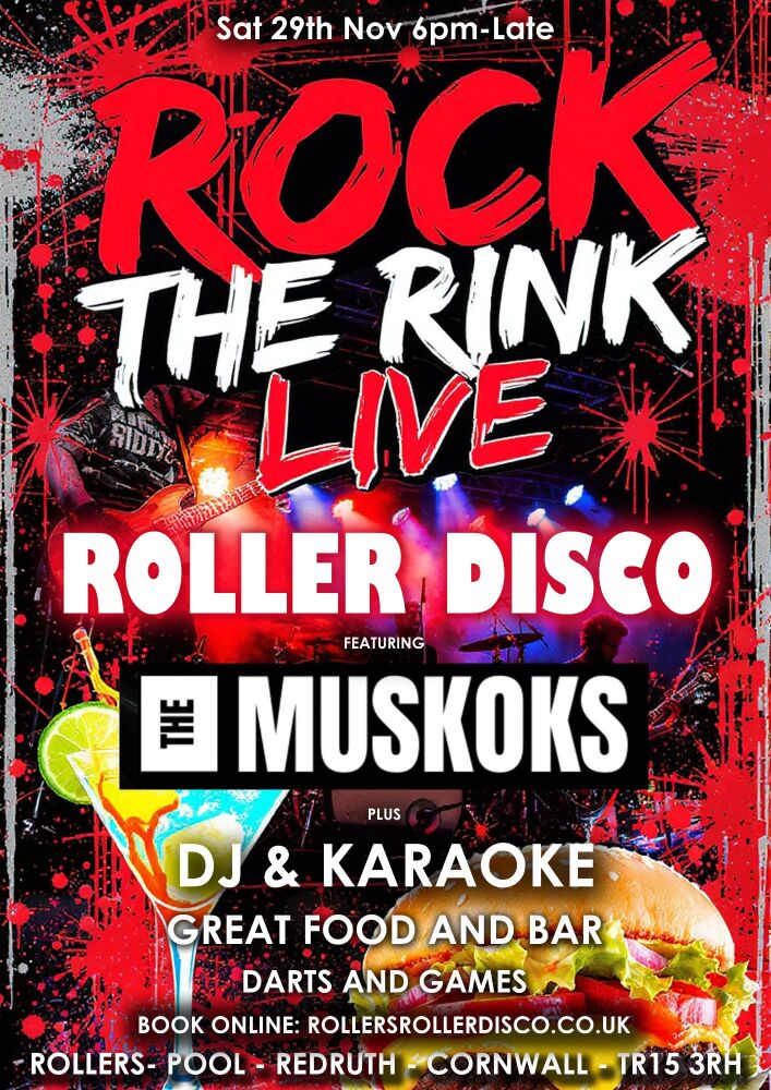 Rock the Rink Live Sat 29th Nov