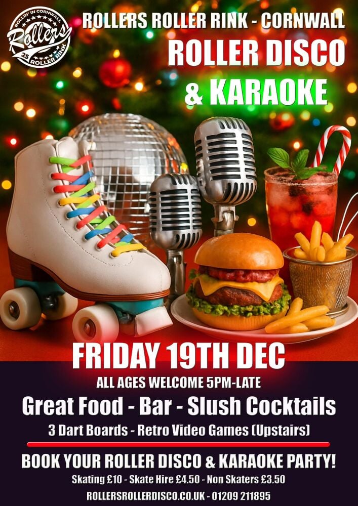 Roller Disco and Karaoke Friday 19th December Roller Disco and Karaoke Friday 19th December