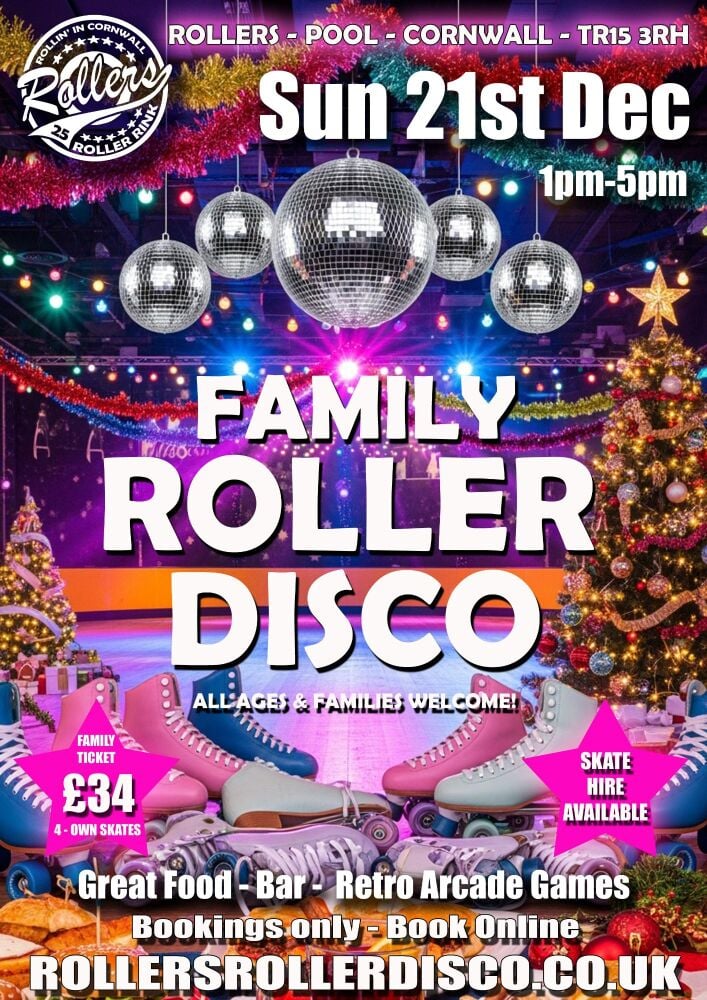 Sunday 21st Dec - Family Roller Disco Sunday 21st Dec - Family Roller Disco