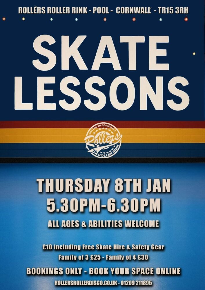Skate Lessos Thursday 8th Jan 2026 Skate Lessos Thursday 8th Jan 2026