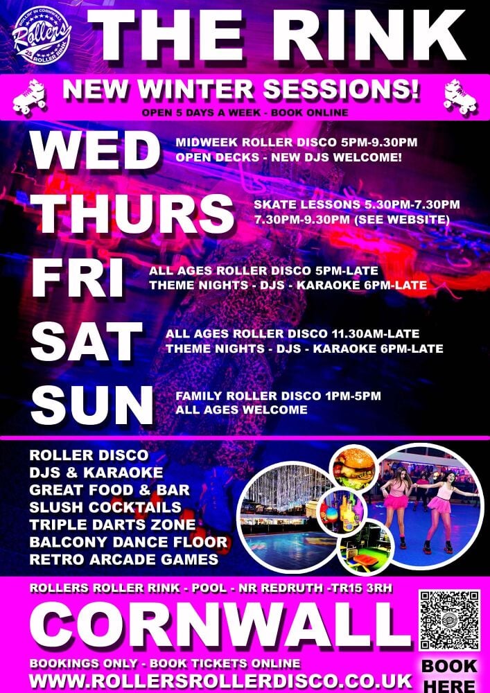January Roller Disco Times 2026 January Roller Disco Times 2026