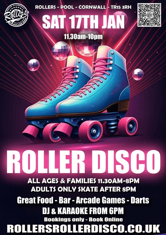 Family Roller Disco Saturday 17th Jan