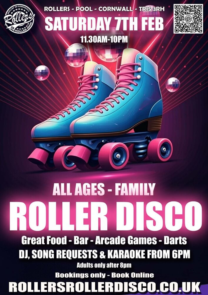 Family Roller Disco Saturday 7th feb Family Roller Disco Saturday 7th feb