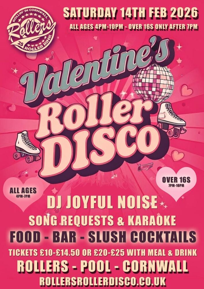 Valentines Day Adults Roller Disco 2026 Valentines Day Adults Roller Disco 2026