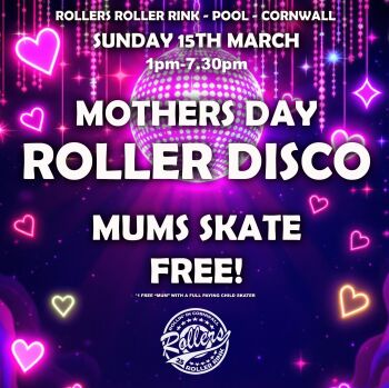 Mothers Day Roller Disco Tickets Here - Mums Skate Free!