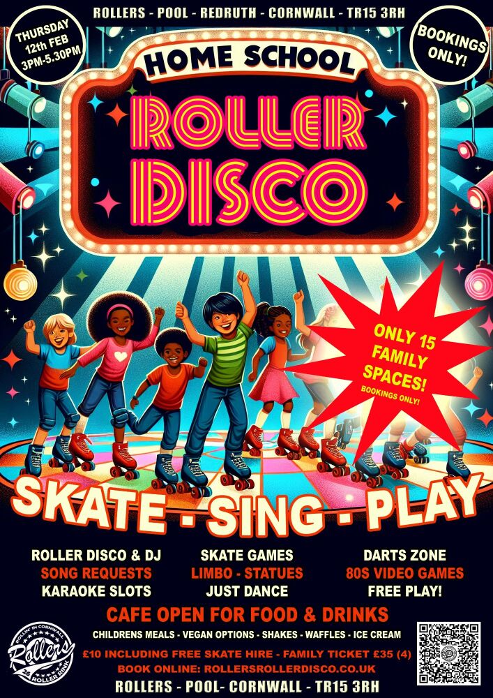 Home School Roller Disco Thursday 12th Feb