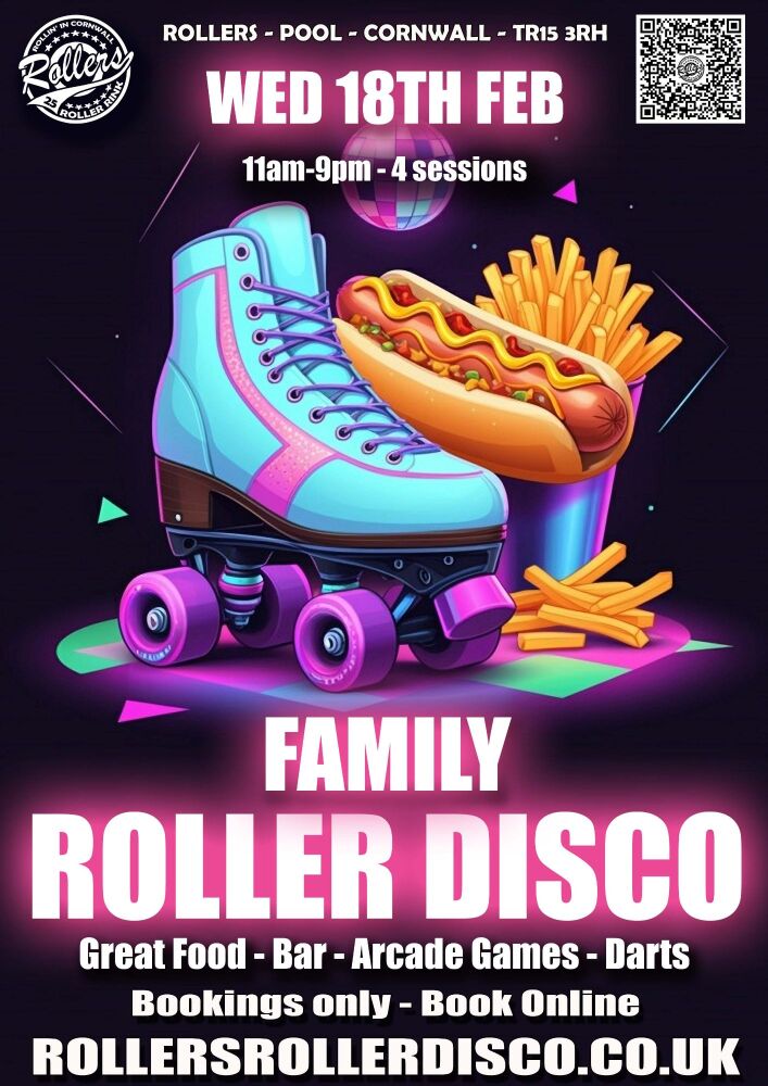 Family Roller Disco - Wednesday 18th Feb