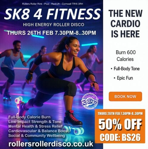 Skate for Fitness - Thursday 26th Feb Skate for Fitness - Thursday 26th Feb